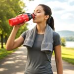 Plastic 1000 ML Approx Sports Water Bottle (1 Pc) - Image 3