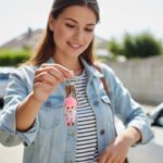 Cute Mini Doll Keychain Soft Knitted Cap Girl Charm Keyring (1 Pc / Mix Color) - Image 3