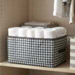 Foldable Fabric Storage Basket Organizer Box