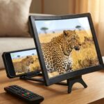 12 Inch Curved Mobile Phone HD Screen Magnifier Video Amplifier (1 Pc) - Image 3