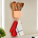 Multi-Purpose Plastic Wall Mounted Mobile Charging Holder (1 Pc) - Image 3