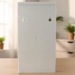 Wall Mounted Rotating Bathroom Mirror Cabinet (1 Pc, 22x42 Cm) - Image 7
