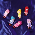Cute Mini Doll Hanging Keychain Set (6 Pc Mix Color) - Image 5