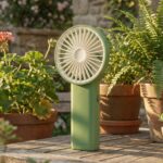 Portable USB Rechargeable Handheld Mini Fan (1 Pc) - Image 7