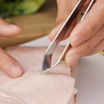 Stainless Steel Fish Bone Tweezer (1 Pc) - Image 3