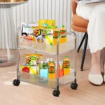 2 Layer Multipurpose Storage Trolley with Wheels (1 Pc) - Image 4