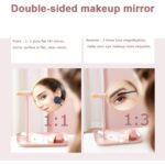 Modern Round Tabletop Makeup Mirror (1 Set) - Image 9