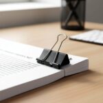 Heavy-Duty Black Binder Clips Set (19 mm, 40 Pc) - Image 4