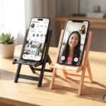 Mini Chair Shape Mobile Stand Holder (1 Pc) - Image 3