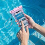 Pink Waterproof Phone Pouch Bag, Mobile cover (1 Pc) - Image 3