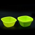 Square Plastic Bowl For Serving Food (Pack of 4) - Image 5