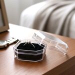 Octagon Jewellery Storage Box for Rings, Earrings & Small Accessories (12 Pc) - Image 4