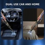 Wireless Handheld Car Vacuum Cleaner, 2 in1 Dust Buster (1 Set) - Image 4