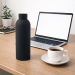 Stainless Steel Double Wall Vacuum-Insulated Drink Water (Black / 500 ML Approx) - Image 3