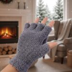 Winter Fingerless Gloves for Men and Women