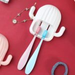 Premium Wall Mounted Toothbrush Holder Set (1 Set) - Image 3