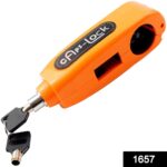 Heavy Duty Bike Brake Lock - Secure Locking System Handlebar and Brake Lever Grip - Image 2