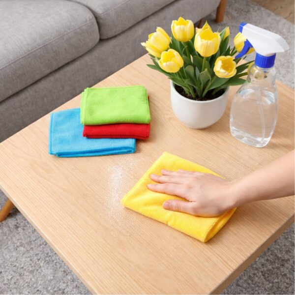 Microfiber Cleaning Cloths 4 Piece Set
