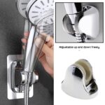 Adjustable Hand Shower Holder with Fixing Screws Adjustable Bracket for Bathroom - Image 3