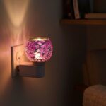 Premium Kapoor Dani Plug-In Mosaic Glass Aroma Diffuser & Night Lamp (1 Pc) - Image 4