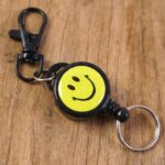 Smiley Face Retractable Keychain (1 Pc) - Image 7
