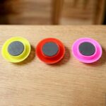 Colorful Smiley Face Magnetic Buttons Set (12 Pc Set) - Image 4