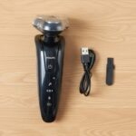 Rechargeable Electric Rotary Shaver Trimmer for Men (1 Set) - Image 7