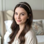 Premium Pearl & Beaded Designer Hair Band (1 Pc, Mix Design) - Image 3