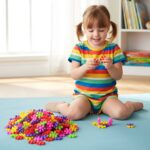 DIY Building Blocks Toy for Kids – Colourful Creative Puzzle (1 Set) - Image 5