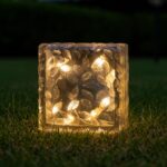 Solar Ice Cube Garden Light for Pathways & Christmas Decor - Image 6
