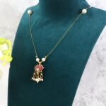 Traditional Lotus Motif Pendant Chain (1 Pc) - Image 3