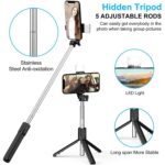 3 in 1 Wired Selfie Stick with Extendable Handle (70 Cm Long) - Image 3