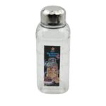 Plastic Transparent Mukhwas Bottle With Steel Cap Kitchen Storage Bottle (1 Pc) - Image 8