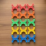 Balanced Block Colorful Interlocking Stacking Toy (1 Set) - Image 6