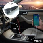 12V Single USB Car Charger Adapter for Mobile Charging (1 Pc) - Image 2