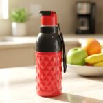 Plastic 400 ML Approx Sports Water Bottle (1 Pc) - Image 6