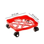 Square Plastic Gas Cylinder Trolley - Image 12