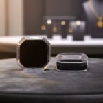 Octagon Jewellery Storage Box for Rings, Earrings & Small Accessories (12 Pc) - Image 5