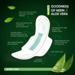Sanitary Pantyliners with Neem & Aloe Vera – Ultra Thin (24 Pcs) - Image 3