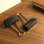 Extra Large Heavy-Duty Black Binder Clips Set (41 mm, 12 Pc) - Image 7