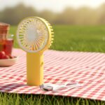Portable USB Rechargeable Mini Handheld Fan (1 Pc) - Image 6
