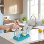 Baby Feeding Bottle Drying Rack (1 Pc Set) - Image 3