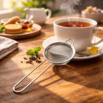 Stainless Steel Tea Strainer 3 Piece Set - Image 8