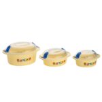Hot N Fresh Insulated Plastic Casserole Gift Set (3 Pieces) - Image 6