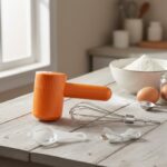 Portable USB Rechargeable Electric Handheld Whisk Mixer (1 Set) - Image 5