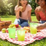 Reusable Plastic Drinking Tumblers - 4-Piece Transparent Water Cup Set - Image 3