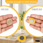 Colorful Round Refrigerator Magnets Set (12 Pc Set) - Image 7