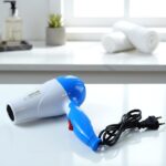 Foldable Hair Dryer with Dual Speed Setting (1 Pc, 1000W) - Image 7