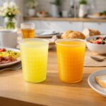 Reusable Plastic Drinking Glass 200 ML Approx (1 Pc, Mix Color) - Image 5