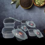 Kitchen Storage Containers Set – Fridge Organizer Lunch Boxes (5 Pcs) - Image 5